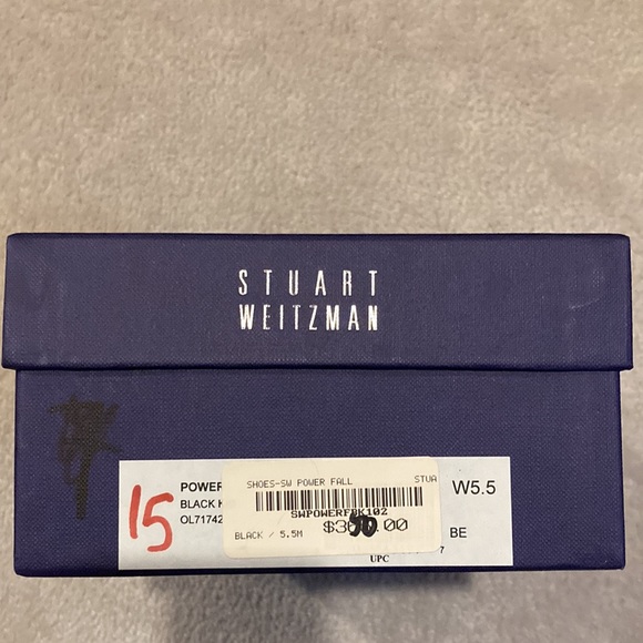 Stuart Weitzman black pumps 5.5 W - Picture 6 of 8